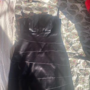 Black cocktail dress